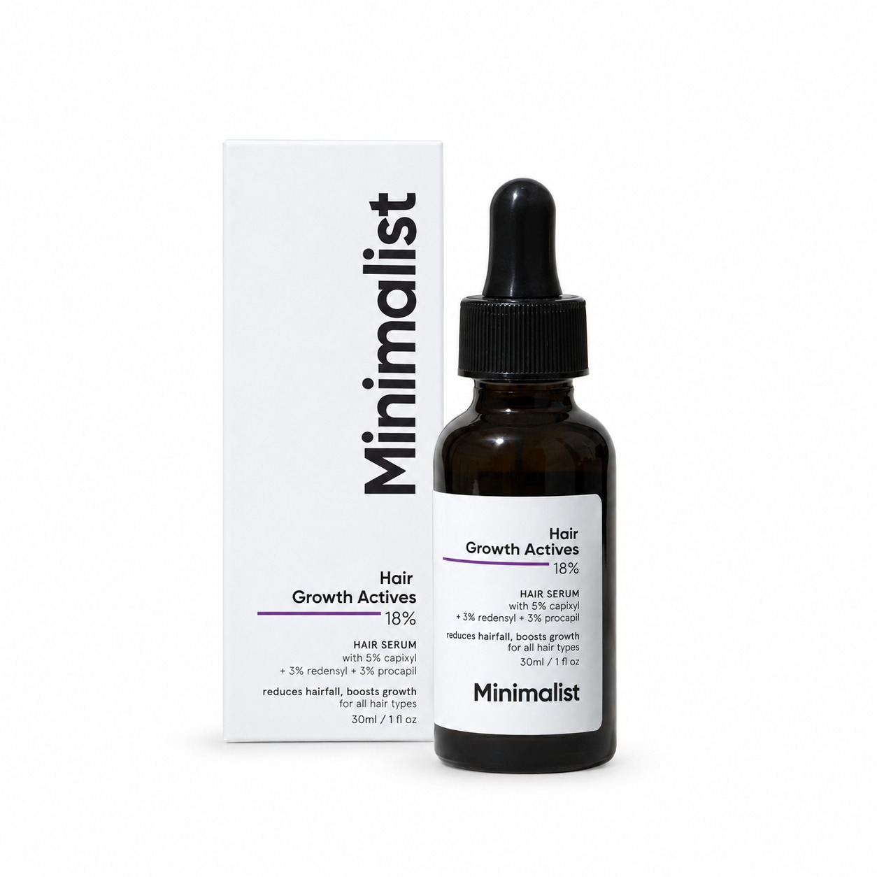 Minimalist Hair Growth Actives 18%