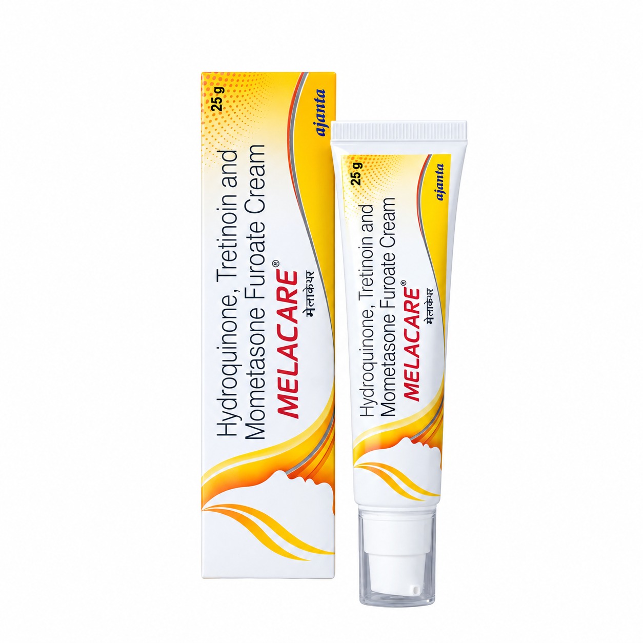 Melacare Hydroquinone Tretinoin Mometasone Furoate Cream