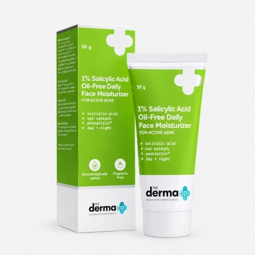 The Derma 1% Salicylic Acid Oil Free Daily Face Moisturizer | 50g - Image 3