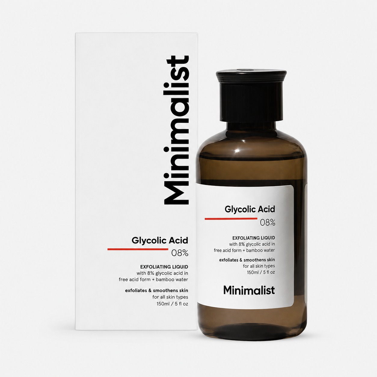 Minimalist Glycolic Acid 8% Exfoliating Liquid