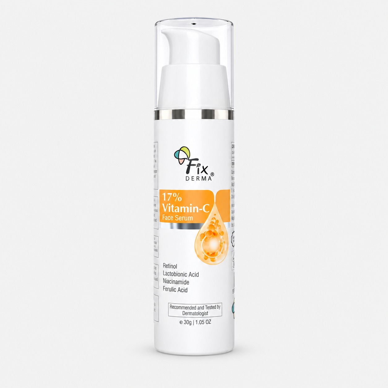 17% Vitamin C Face Serum Fixderma 30g – Brightening Face Serum - Image 3