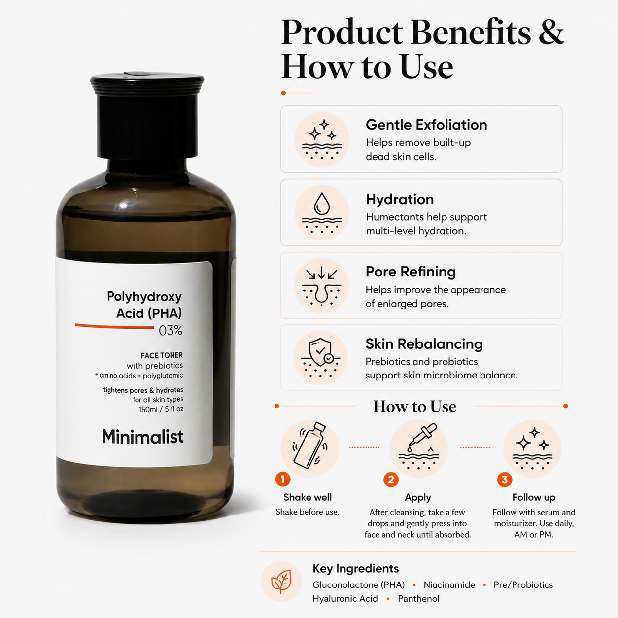 Minimalist Glycolic Acid 8% Exfoliating Liquid