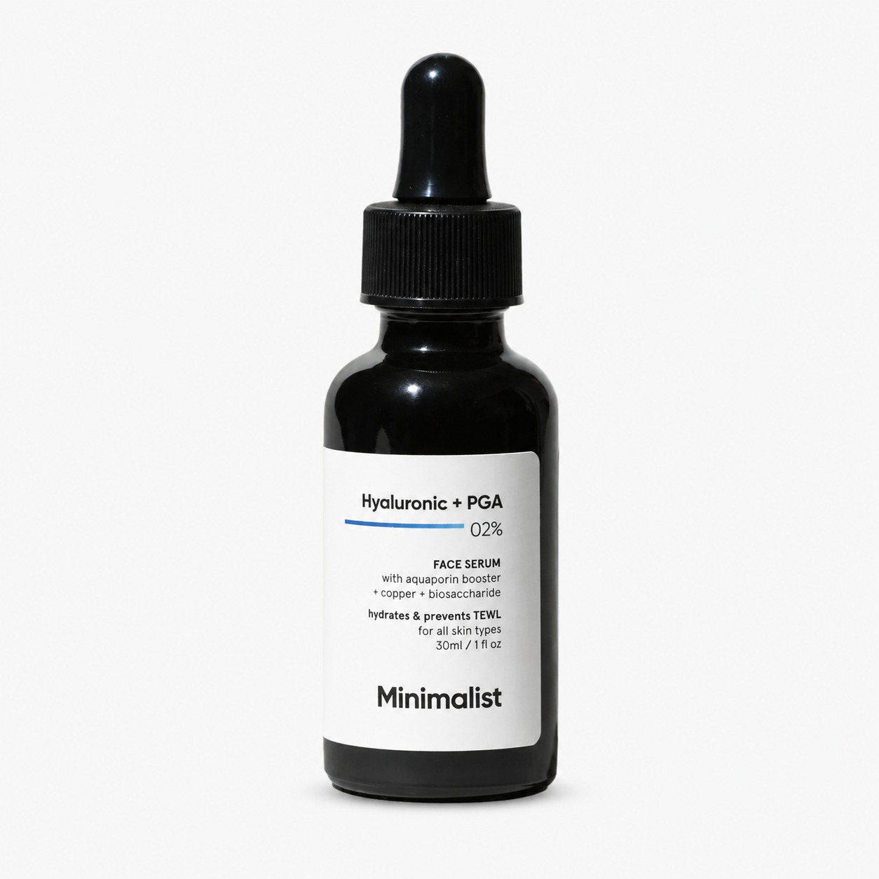 Minimalist Hyaluronic + PGA 02% Face Serum 30ml