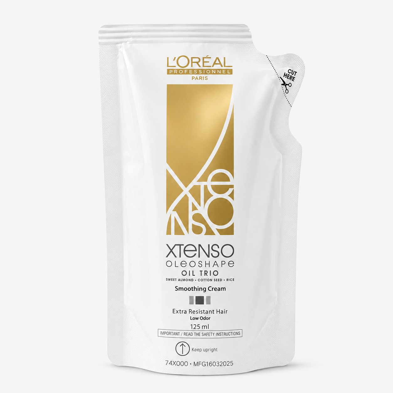 L'Oréal Xtenso Oleoshape Oil Trio Smoothing Cream