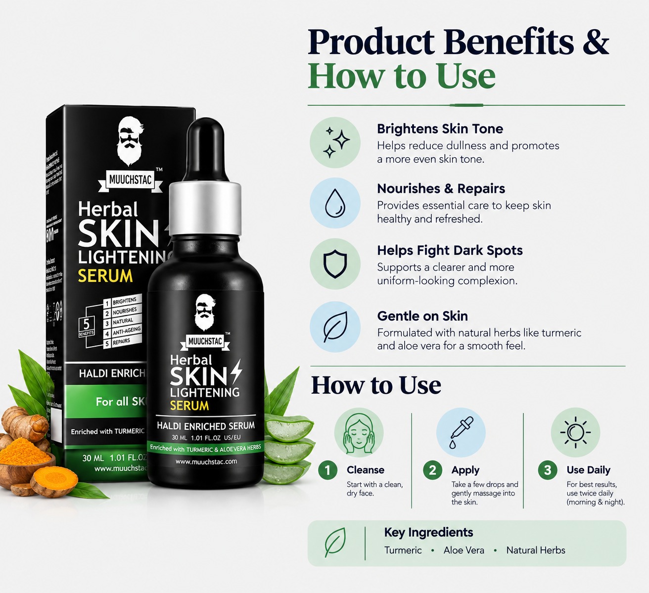 Muuchstac Herbal Skin Lightening Serum
