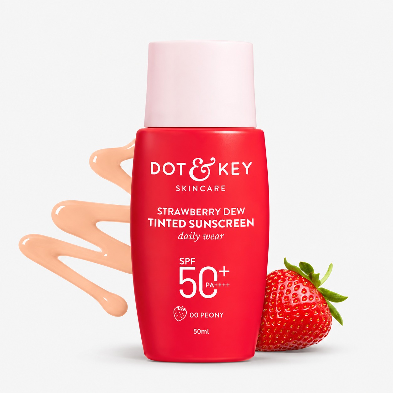 Dot & Key Tinted Sunscreen 00 Peony 50ml