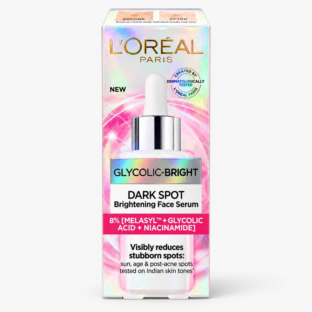 L'Oreal Glycolic Bright Dark Spot Brightening Serum 15ml
