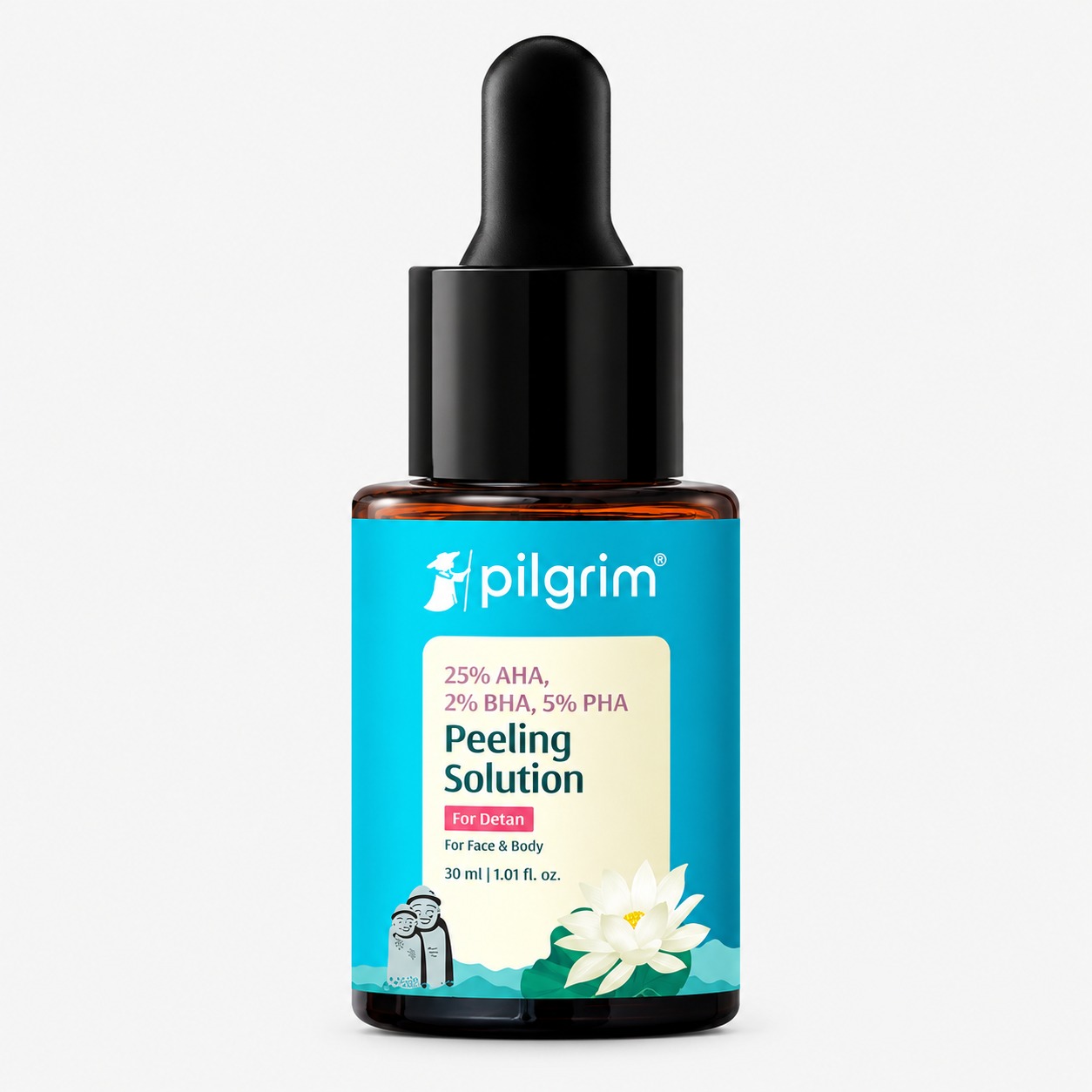Pilgrim 25% AHA 2% BHA 5% PHA Peeling Solution 30ml