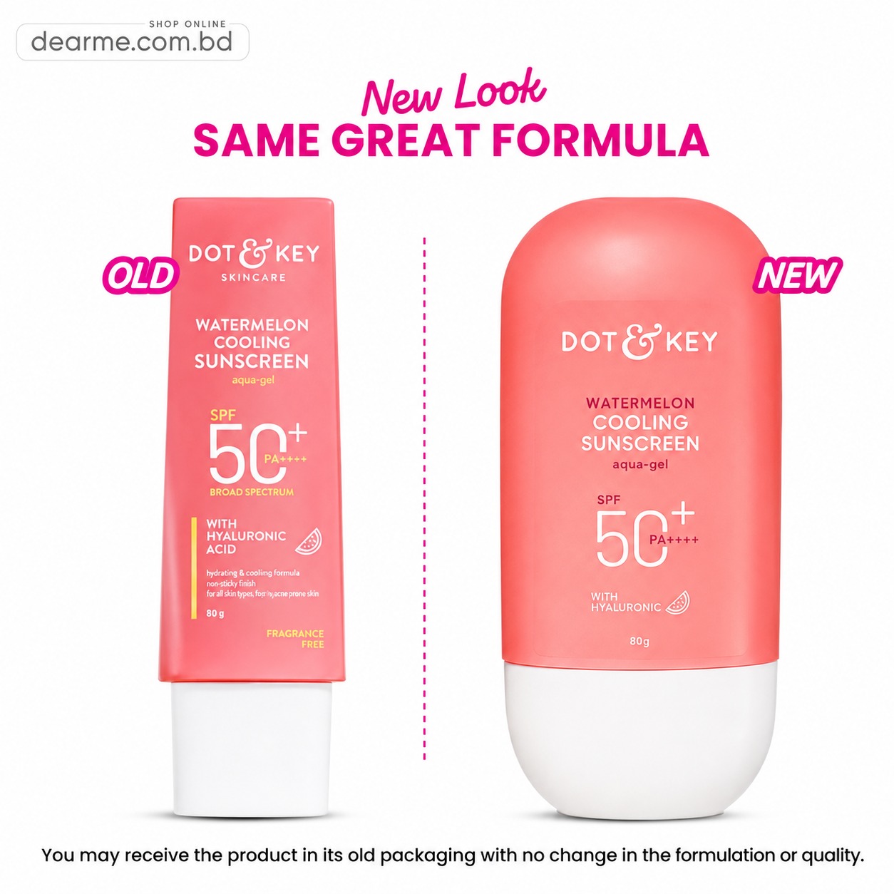 Dot & Key Cooling Sunscreen 50g for daily sun protection