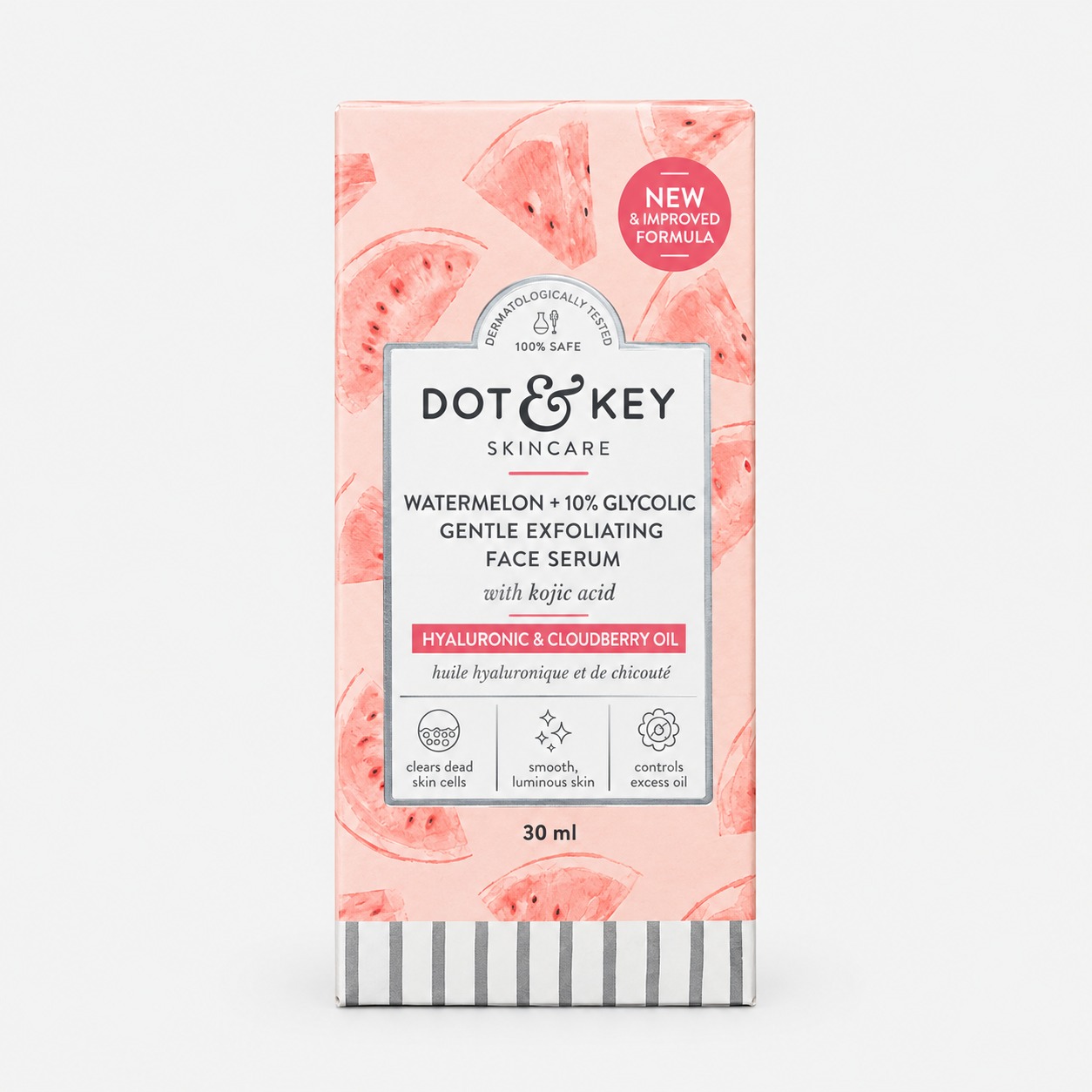 Dot & Key Watermelon Exfoliating Face Serum for Skin Texture